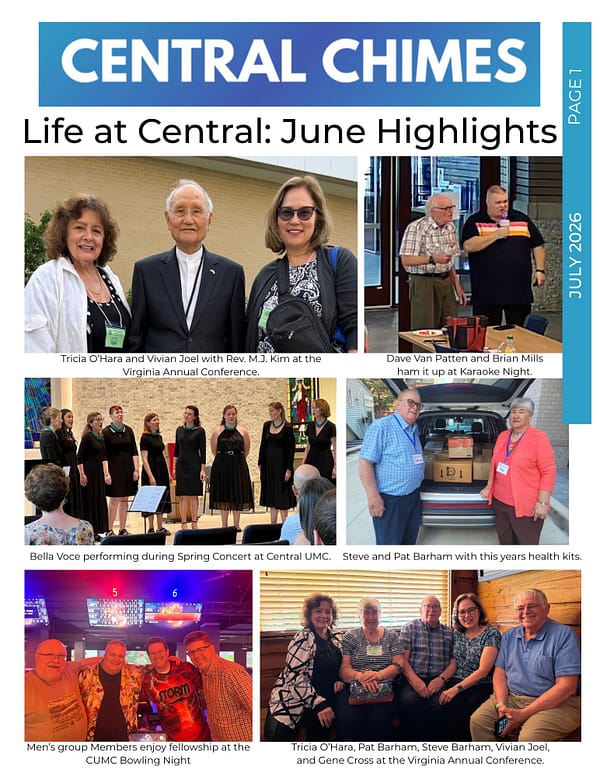 July 2026 NEWSLETTER email