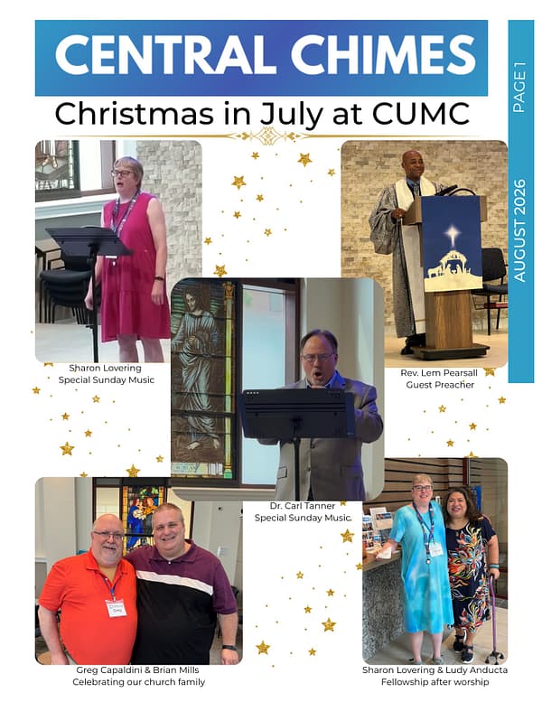 August 2026 NEWSLETTER email